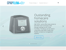 Tablet Screenshot of cpapflow.com